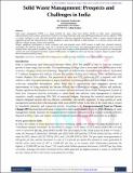 Solid waste management prospects and challenges in India.pdf.jpg